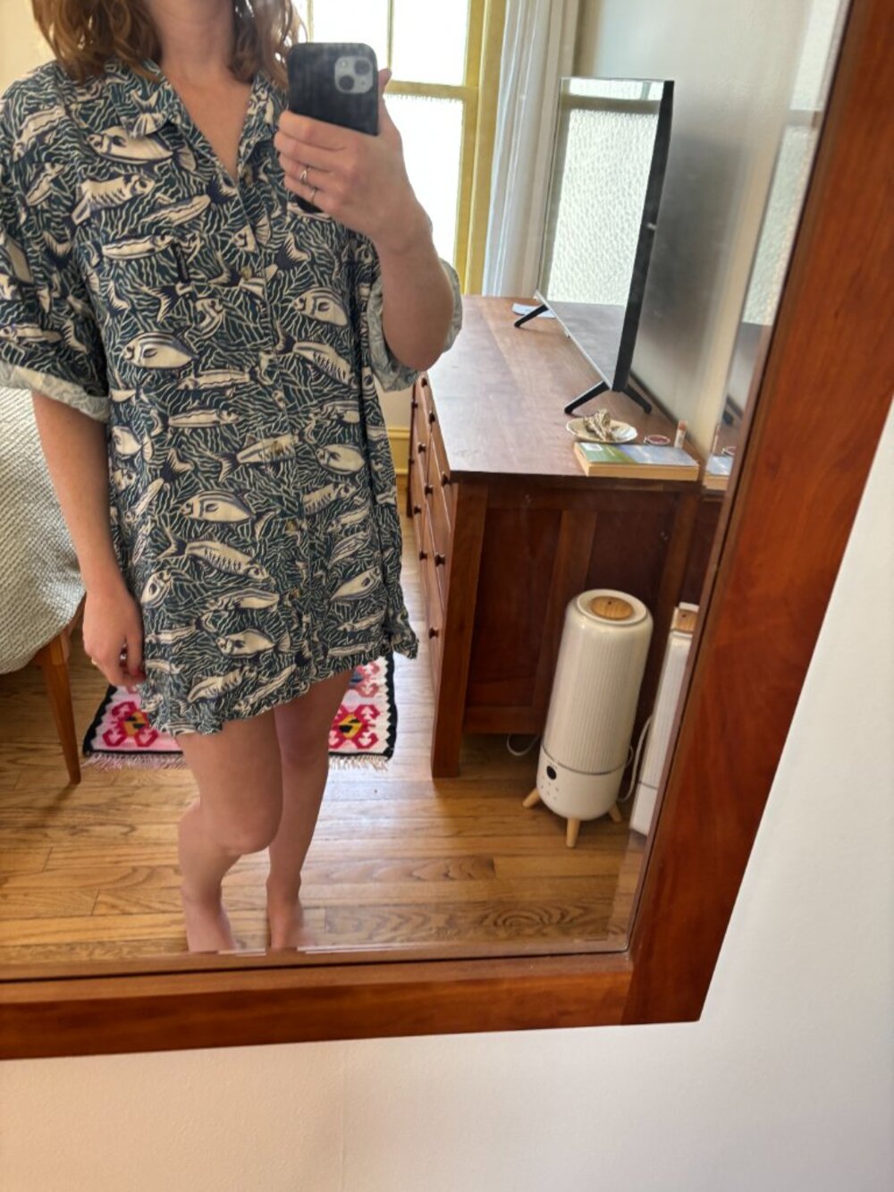 Vintage Columbia Fish Shirt/Dress